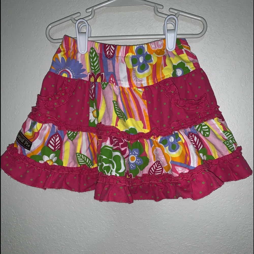 Mustard pie skirt